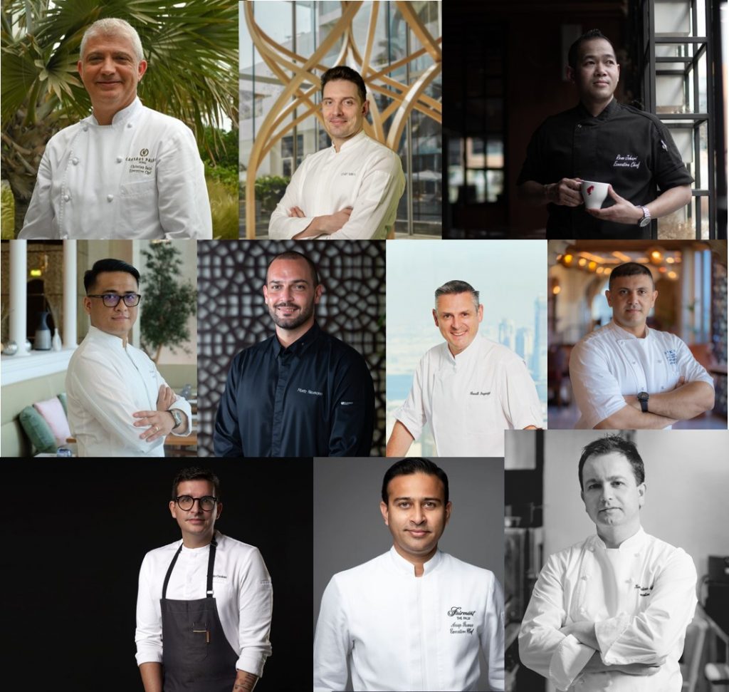Caterer Middle East Awards 2022 Hotel Executive Chef of the Year shortlist Caterer Middle East