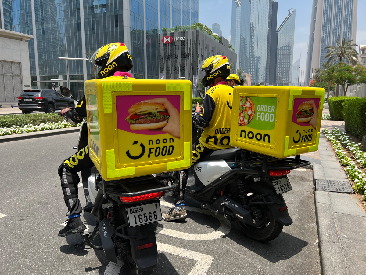 Delivering food on a motorcycle deals