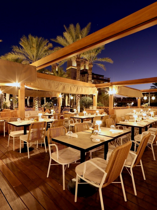 Souk Madinat Jumeirah Waterfront Restaurants Get Extra Outdoor Seating Restaurants Souk Madinat Americano Al Fresco Dining Dubai Caterer Middle East