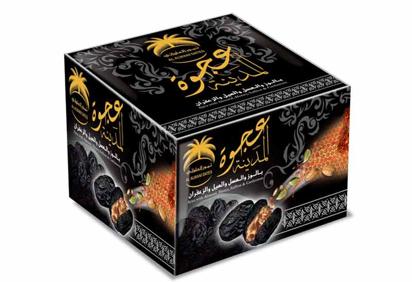 Dates with saffron from Al Alwani. Dates with saffron from Al Alwani.