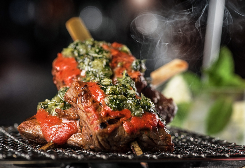 Anticuchos at Ají on The Palm Jumeirah. Anticuchos at Ají on The Palm Jumeirah.