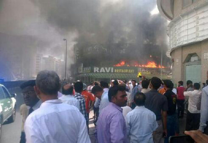 A shot from Twitter user ?@WhatTheFalooda at the scene. A shot from Twitter user ?@WhatTheFalooda at the scene.