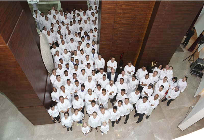 The chefs who participated last year. The chefs who participated last year.