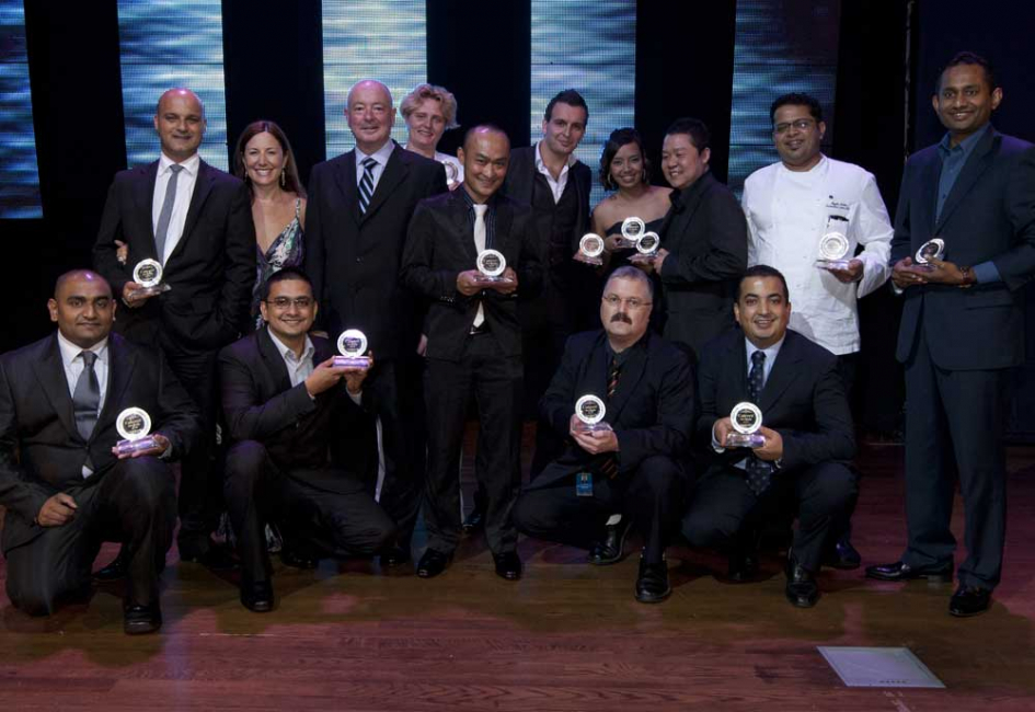The proud Caterer Awards 2011 on stage The proud Caterer Awards 2011 on stage