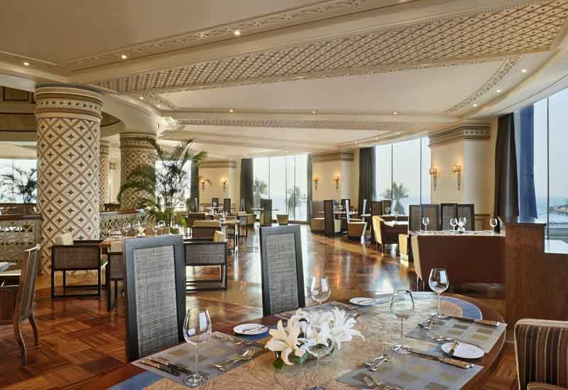 Rosewood Corniche's Habsburg restaurant. Rosewood Corniche's Habsburg restaurant.