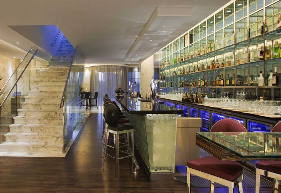 Interior of Healey's Bar and Terrace at Bonnington Jumeirah Lakes Towers Interior of Healey's Bar and Terrace at Bonnington Jumeirah Lakes Towers