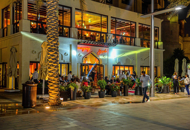 In spite of the construction and noise in front of the restaurant, customers kept coming back. In spite of the construction and noise in front of the restaurant, customers kept coming back.