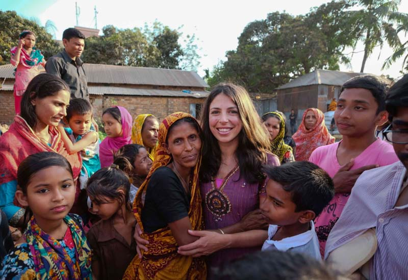 Maria Conceicao in Bangladesh (Photo: Imran Ahmed). Maria Conceicao in Bangladesh (Photo: Imran Ahmed).