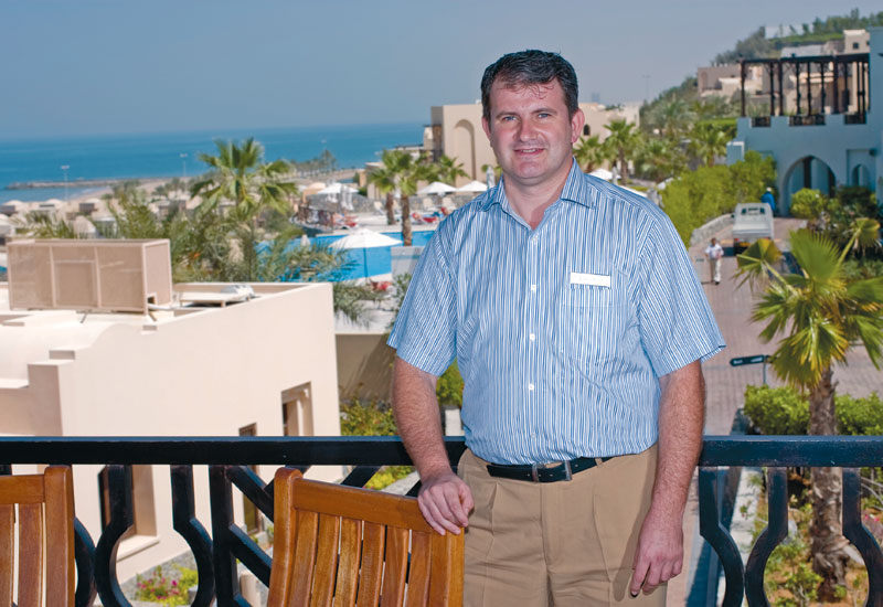 Cove Rotana Resort director of F&B Armin Weller. Cove Rotana Resort director of F&B Armin Weller.