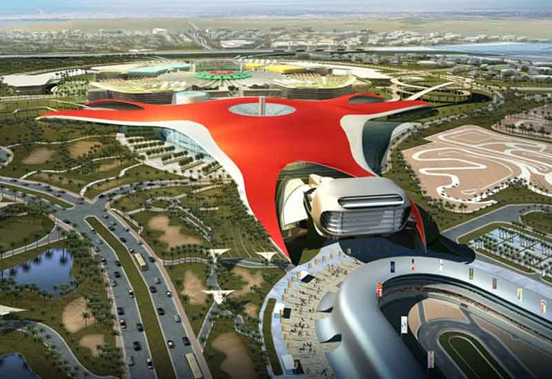 Yas Island, where the Formula 1 Etihad Airways Abu Dhabi Grand Prix will take place. Yas Island, where the Formula 1 Etihad Airways Abu Dhabi Grand Prix will take place.
