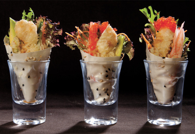 One of the Fusion dishes available on the Maki menu. One of the Fusion dishes available on the Maki menu.