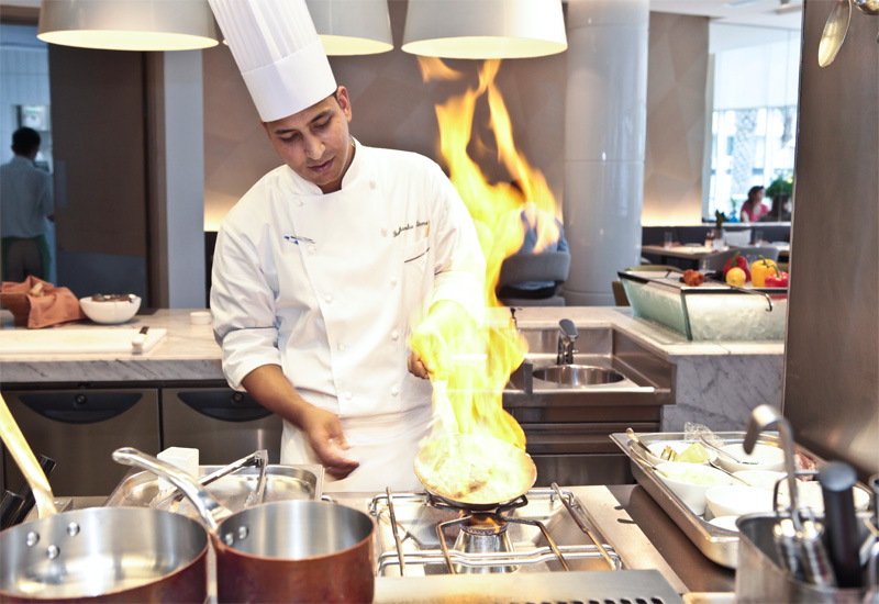 Chefs are willing to create bespoke dishes for guests. Chefs are willing to create bespoke dishes for guests.
