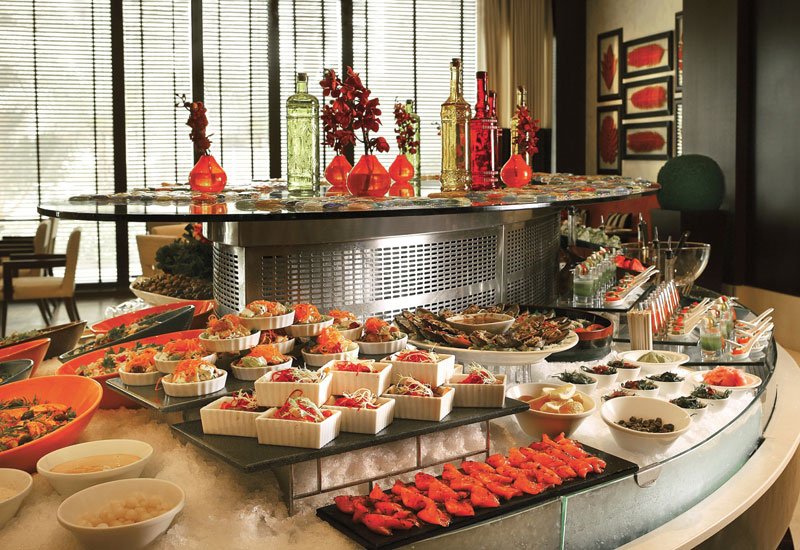 Choices restaurant buffet at Al Bustan Rotana Dubai. Choices restaurant buffet at Al Bustan Rotana Dubai.