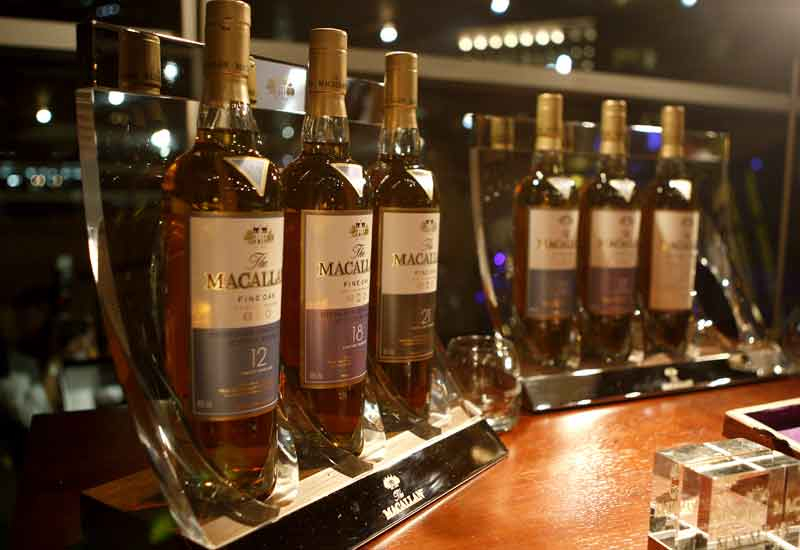 Single Malt Scotch Whisky brand, The Macallan. Single Malt Scotch Whisky brand, The Macallan.