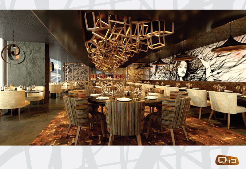 A rendering of what Media One Hotel?s latest venture Q43 will look like, where the ethos is about letting the ?common man? in. A rendering of what Media One Hotel?s latest venture Q43 will look like, where the ethos is about letting the ?common man? in.