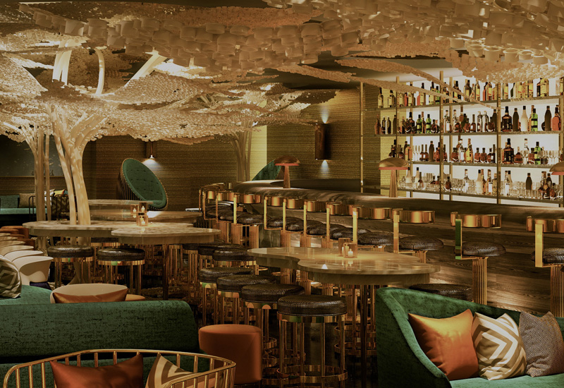 A rendering of the interiors of the new restaurant. A rendering of the interiors of the new restaurant.