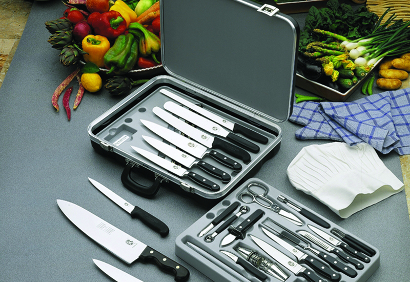 The Victorinox chef?s case is a must-have for kitchens. The Victorinox chef?s case is a must-have for kitchens.