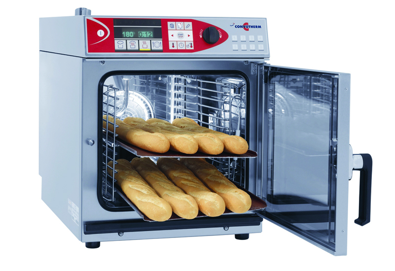 Convotherm's new OES 6.10 mini-oven. Convotherm's new OES 6.10 mini-oven.