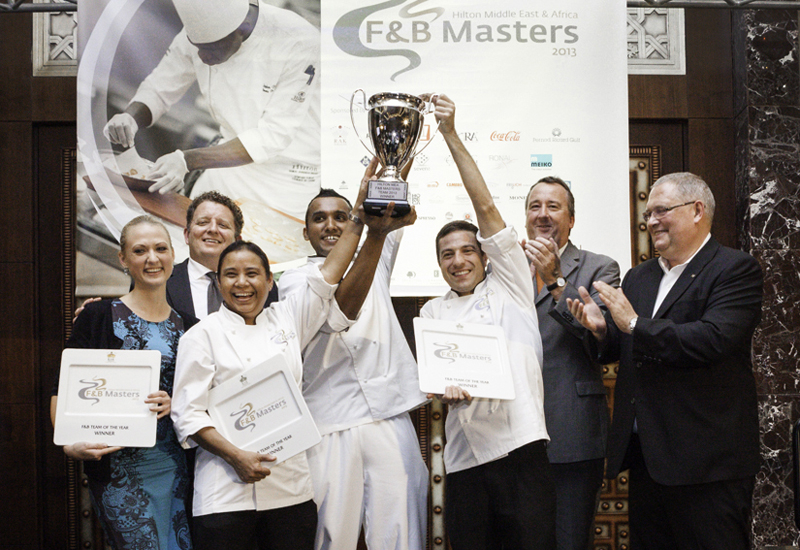 The jubilant team at the awards ceremony. The jubilant team at the awards ceremony.