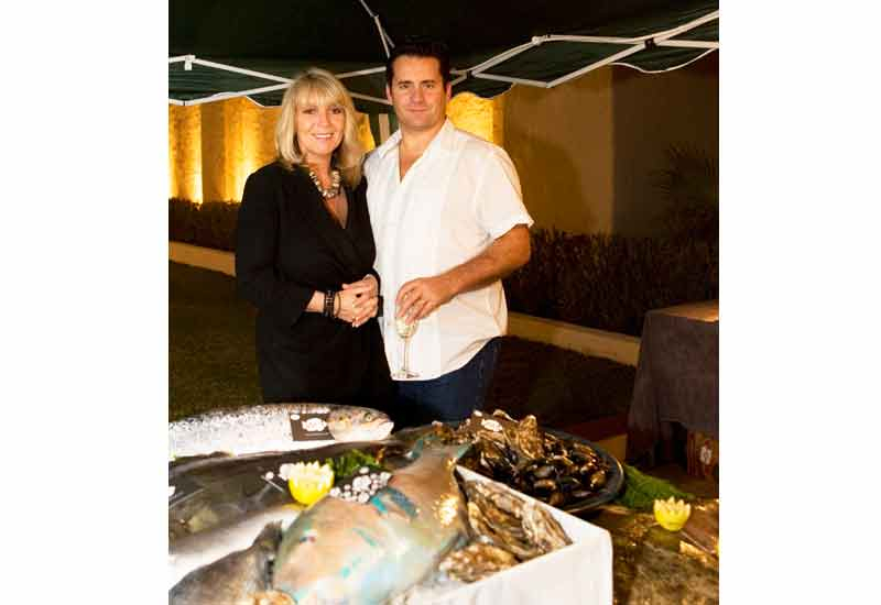 Wet Fish's Jacky and Mark Allan. Wet Fish's Jacky and Mark Allan.