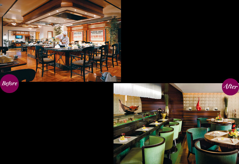 Sheraton Dubai Creek Hotel and Towers' Creekside Japanese Restaurant Wren and Associates Sheraton Dubai Creek Hotel and Towers' Creekside Japanese Restaurant Wren and Associates