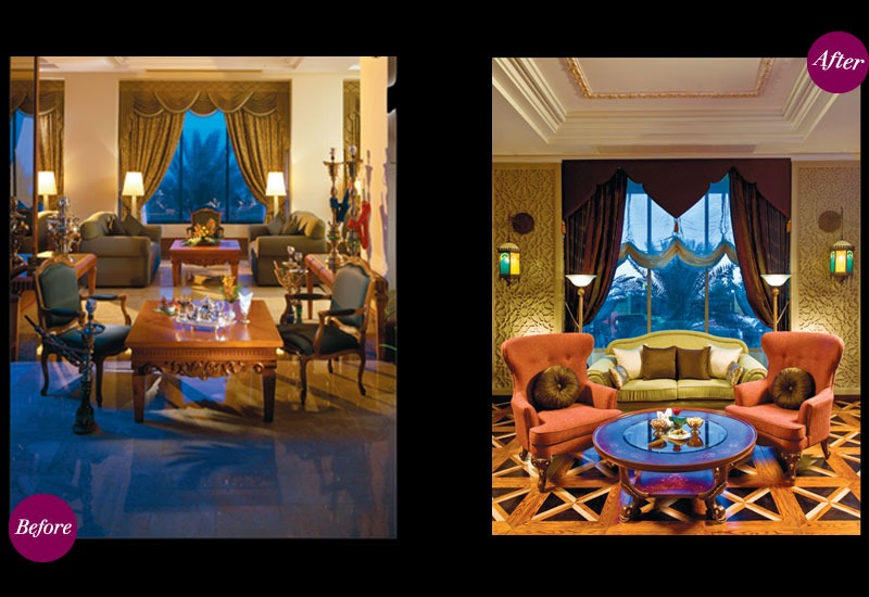 Kempinski Hotel Ajman's Lobby Lounge and Cafe on First LEO Design Kempinski Hotel Ajman's Lobby Lounge and Cafe on First LEO Design