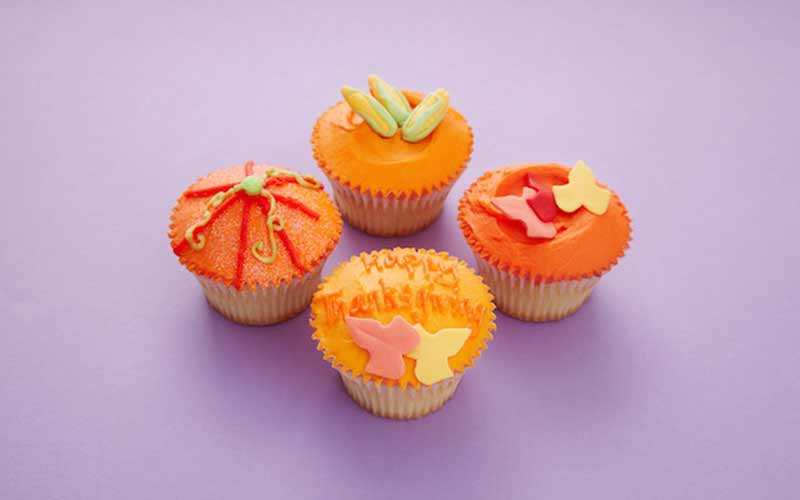 Limited edition Thanksgiving cupcakes. Limited edition Thanksgiving cupcakes.