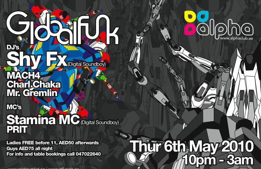 FOOD & BEVERAGE, Clubs, Alpha dubai, Drum and bass dubai, Shy FX, Stamina mc dubai FOOD & BEVERAGE, Clubs, Alpha dubai, Drum and bass dubai, Shy FX, Stamina mc dubai