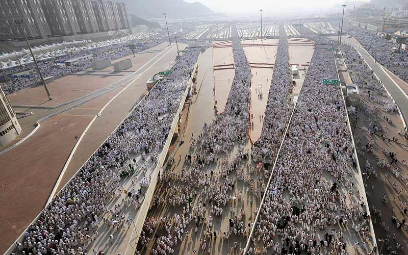 Close to 4 million pilgrims visited Saudi this year for the annual hajj. Photo: Getty. Close to 4 million pilgrims visited Saudi this year for the annual hajj. Photo: Getty.