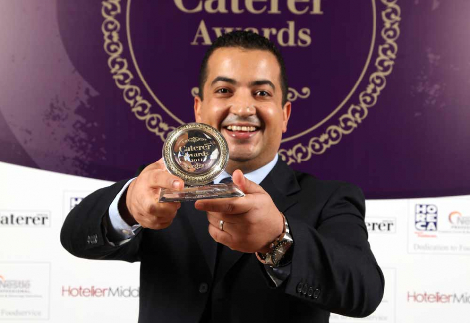 Tribes GM Majdi Romdhani collected the award Tribes GM Majdi Romdhani collected the award