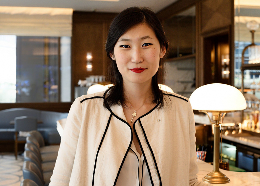 Angel X Shi, restaurant manager Angel X Shi, restaurant manager