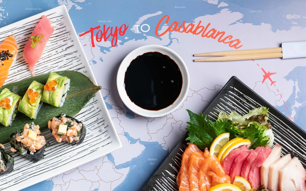 Tokyo to Casablanca Wednesdays features dishes from around the world. Tokyo to Casablanca Wednesdays features dishes from around the world.