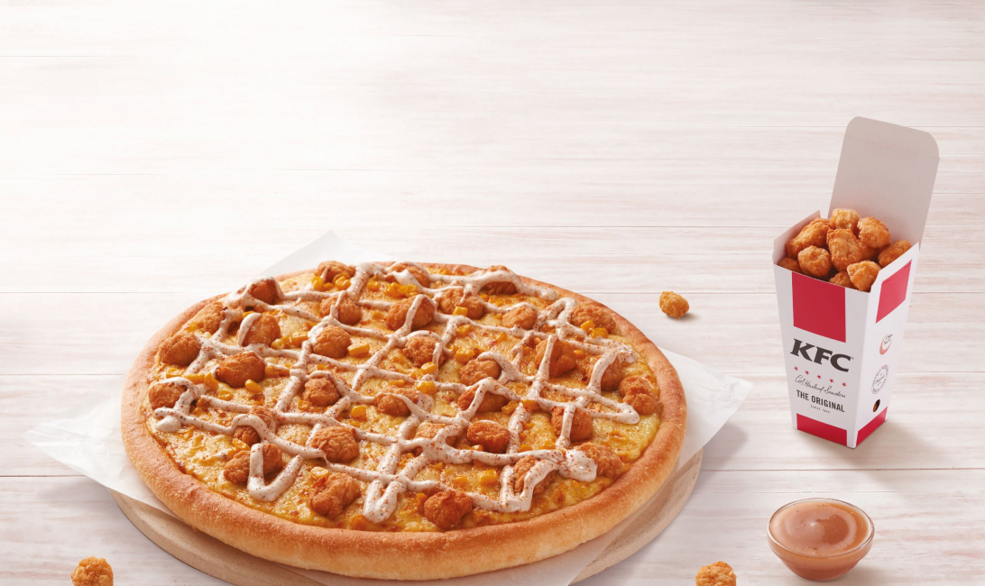 Kfc Arabia And Pizza Hut Middle East Collaborate On New Menu Item Restaurants Kfc Pizza Hut Yum Brands Caterer Middle East